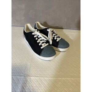 Ellen Degeneres Shoes Womens 7.5M Blue Denim Patch Sneakers Chapala Love Classic